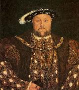 Lucas Horenbout Henry VIII oil